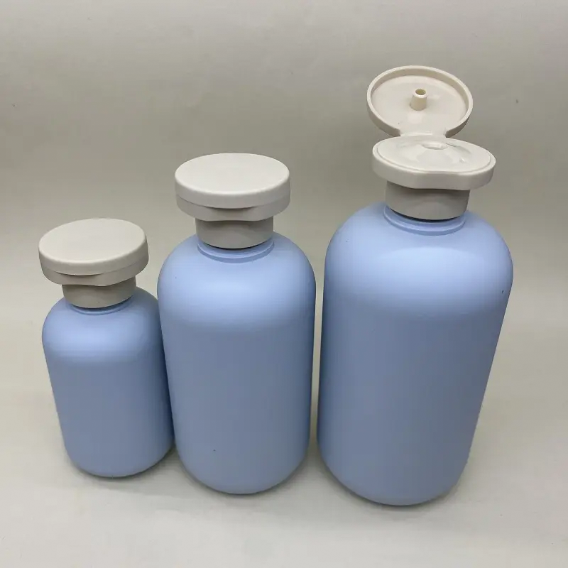 Add a Splash of Color to Your Vanity with Blue Lotion Bottles