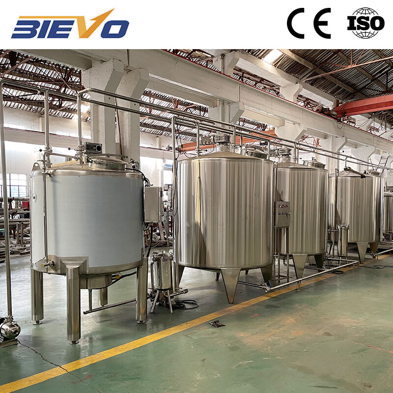 Carbonated drinks pre-treatment system