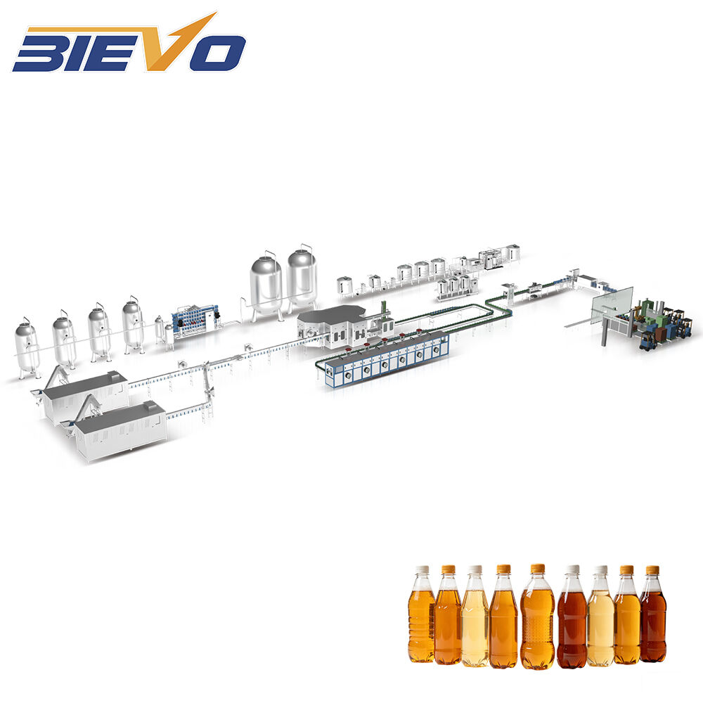 High-Speed Continuous Bottling Improves Factory Overall Productivity
