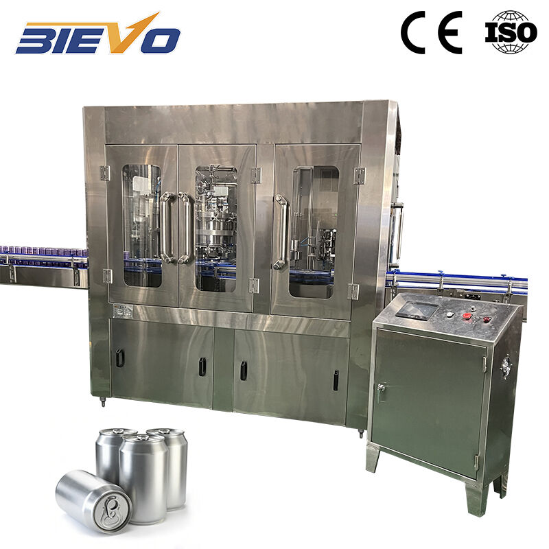 Canned carbonated beverage filling machine