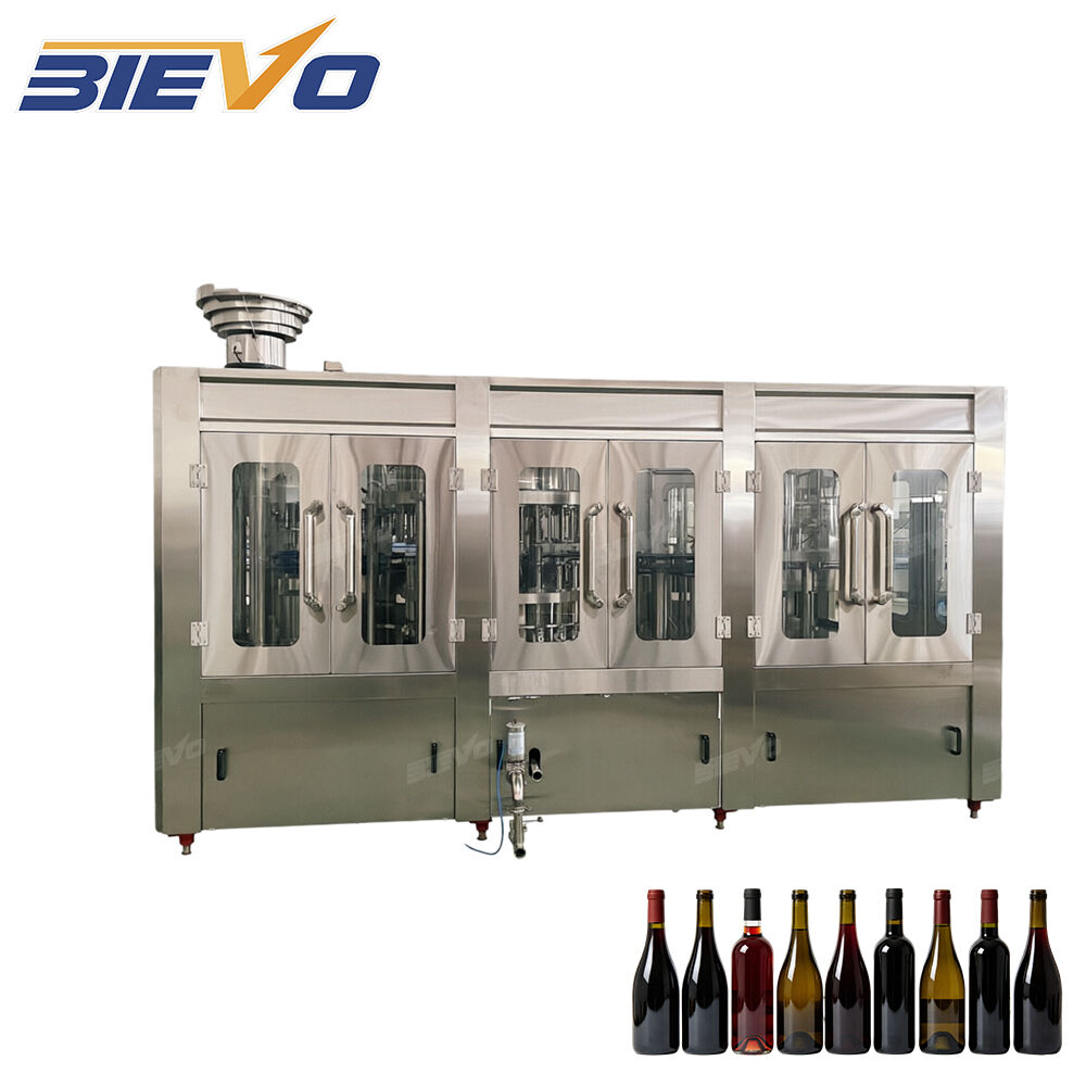 Efficienza e precisione senza pari nelle macchine automatiche per l'imbottigliamento del vino