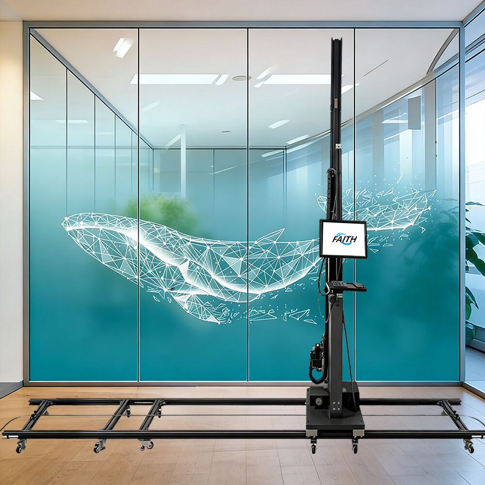 Industrial 3D Wall Printer for High-Resolution Large Wall Murals