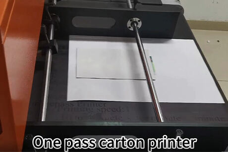 One Pass Carton Printer Prints on Plastic