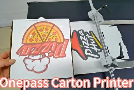 Single Pass Digital Inkjet Printed Pizza Boxes