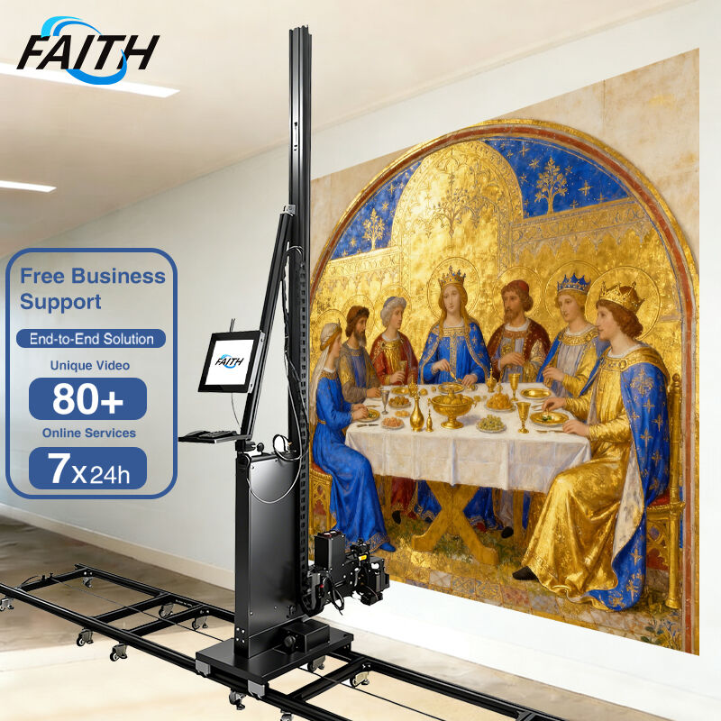 Faith 3D UV Duvar Yazıcısı: Çeşitli Dış Mekân Senaryolarını Açarak Duvarlara Sadece 