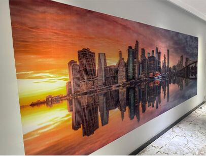 Customer Feedback: Wall Printers are Used For Interior Decoration