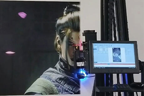 Wall printer & Spider Lady