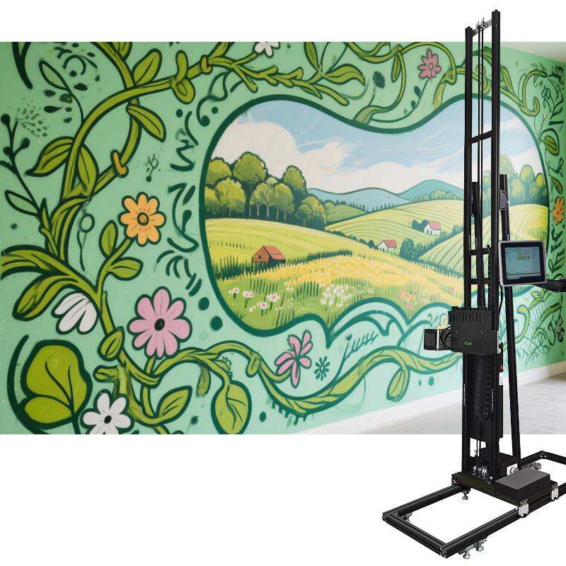 Machine murale haute technologie : aidez-vous à créer des fresques facilement