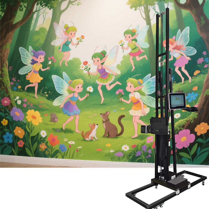 Track-mounted/Wheeled Wall Printer