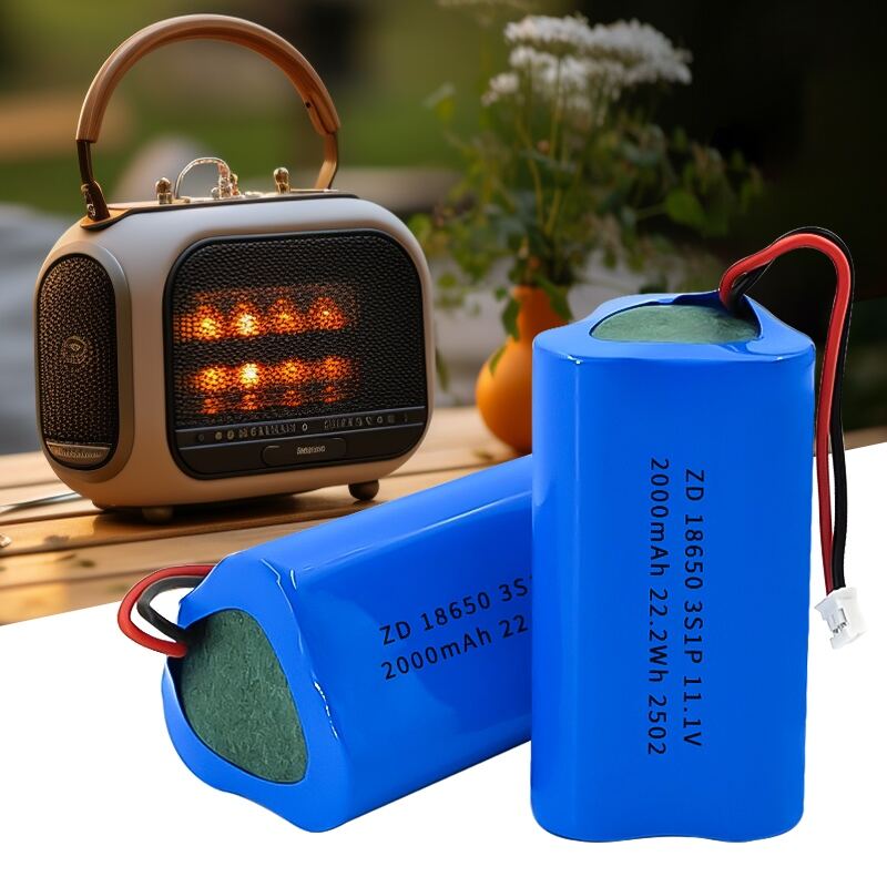 Factory Great Power 18650 Li Ion Cylindrical Batteries 11.1v 2000mAh Toys Electric Vehicle