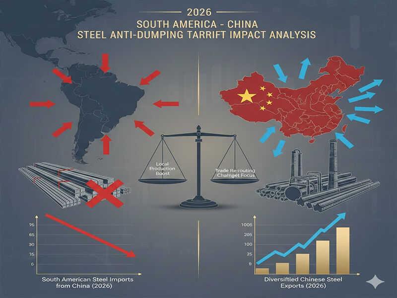 AnÃ¡lise do Impacto dos Direitos Antidumping sobre o AÃ§o ChinÃªs na AmÃ©rica do Sul em 2026