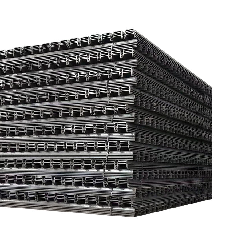 Palplanches en acier avec certificats MTC/ISO/CE