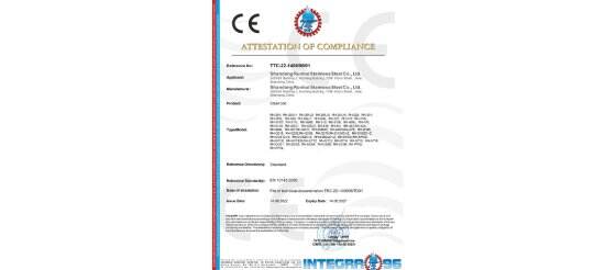 Runhai CE Certificate