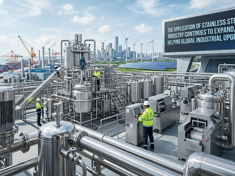 The Application of Stainless Steel Industry Continues to Expand, Helping Global Industrial Upgrading