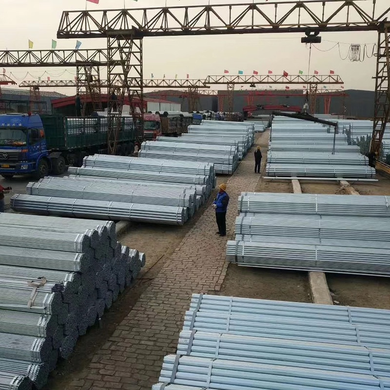 Galvanized Steel Tube For heavy Duty Constructions