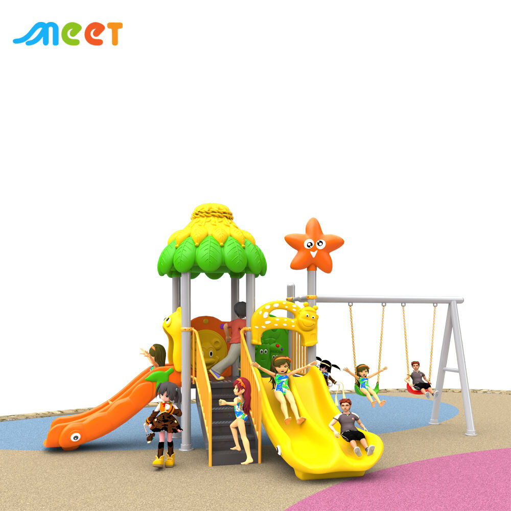 Swing Set Small Plastic Children's Swing Equipment for Outdoor Playground Outdoor Amusement Equipment Kids Park MT-BRD025