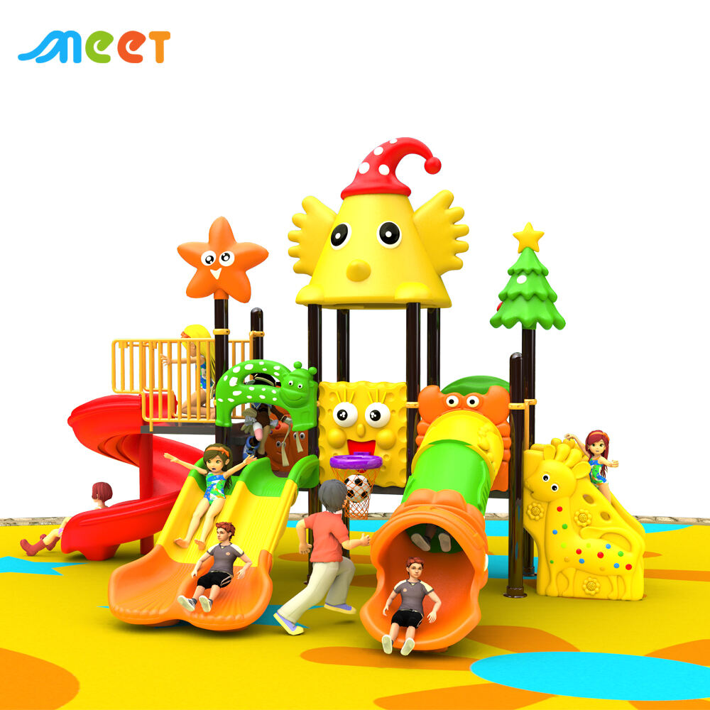 Објава за атракции за деца, популарна авантуристичка игралишта опрема, игралиште парк, опрема за пластика клизачки, игралиште за деца надворешно MT-BRD018