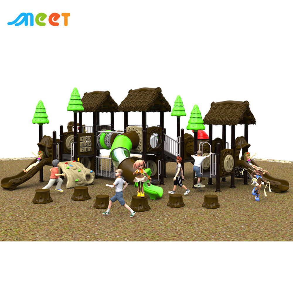 Дечја игралиште Пластично отворено игралиште Детска лизгачка MT-CHC009