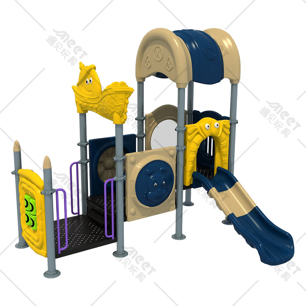 Oprema za zunanjo plastično tobogan za igrališče HX-251103-H1