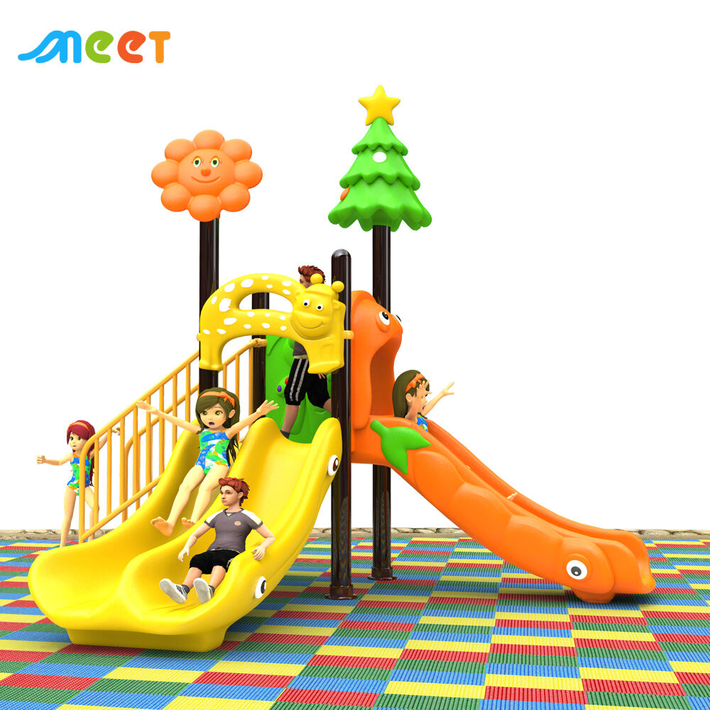 Outdoor Children Playground Equipment Set Kindergarten Naturally Kid-Friendly Playground Slide MT-BRD034