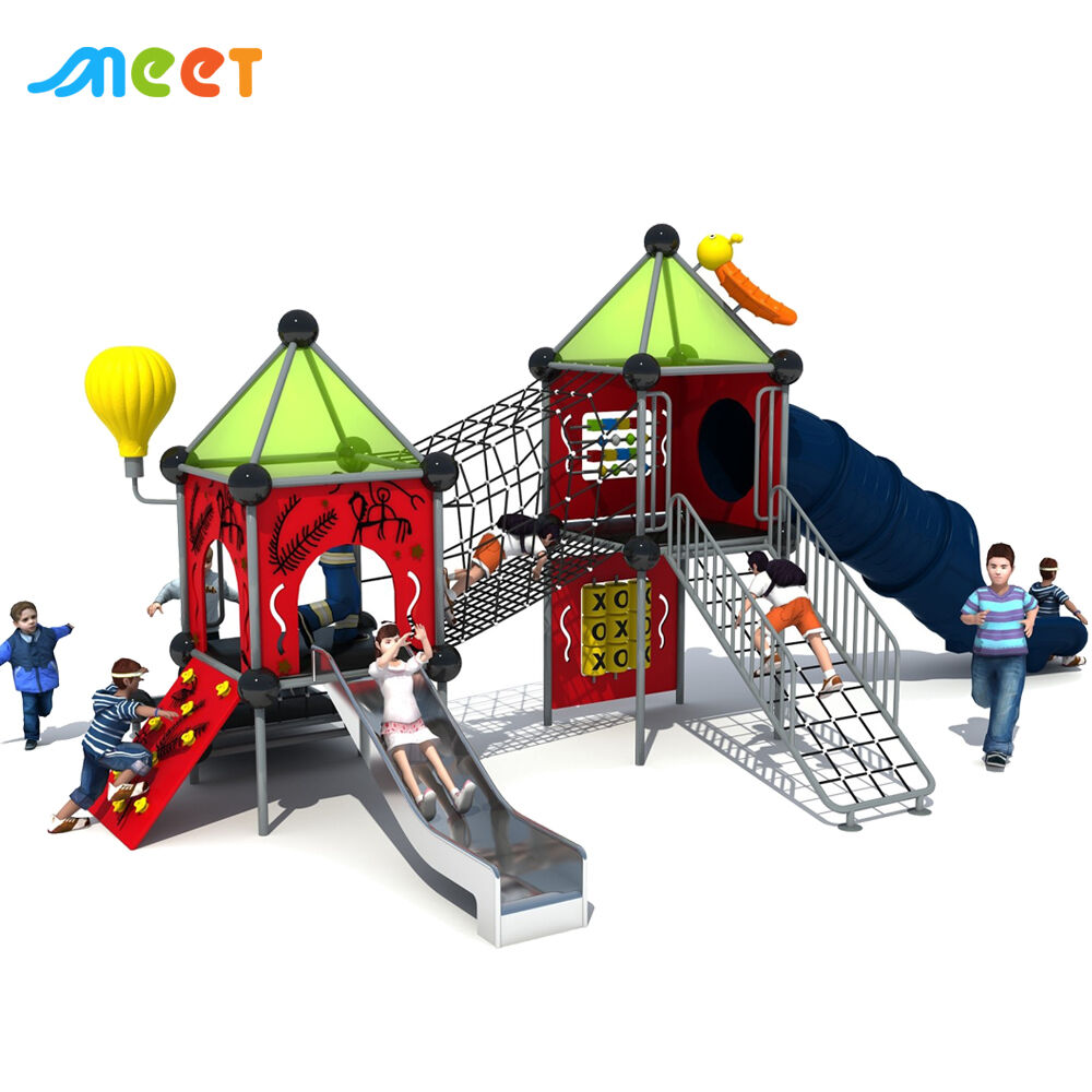 Thiết bị vui chơi ngoài trời có thể tùy chỉnh và an toàn dành cho khu vực vui chơi mầm non được thiết kế riêng biệt – MT-DZT108