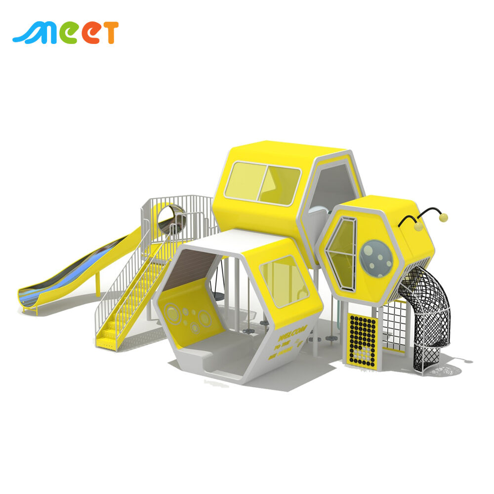 Thiết bị vui chơi ngoài trời chuyên dụng chịu tải nặng có thể tùy chỉnh dành cho khu vực thương mại cao cấp, được thiết kế riêng – Mã sản phẩm MT-DZT102