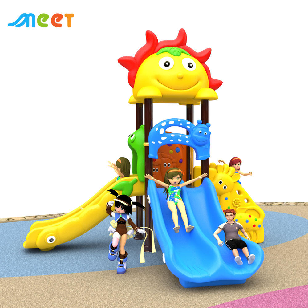 Outdoor Children Playground Equipment Set Kindergarten Naturally Kid-Friendly Playground Slide  MT-BRD000