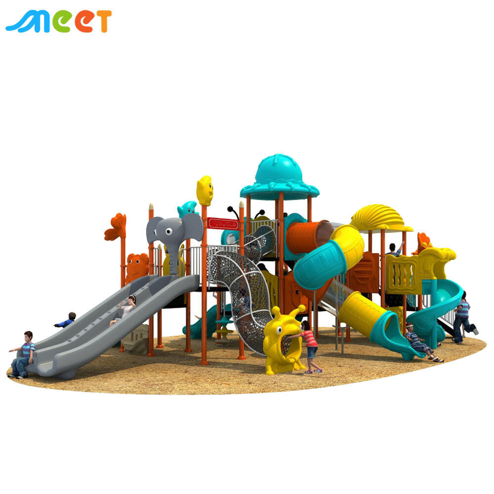 Outdoor Playground Slide Set MT-HDW024
