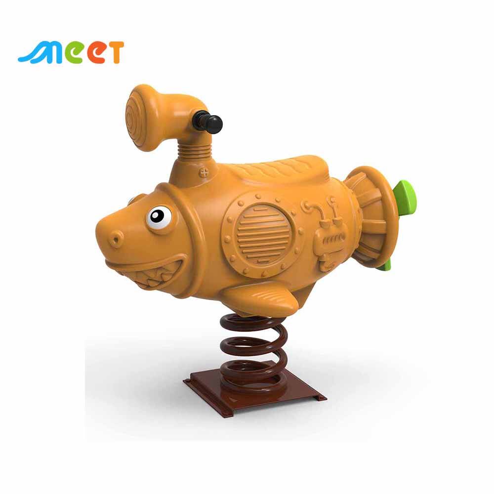 Safe Plastic Rocking Horse For Preschool Use MT-YM048