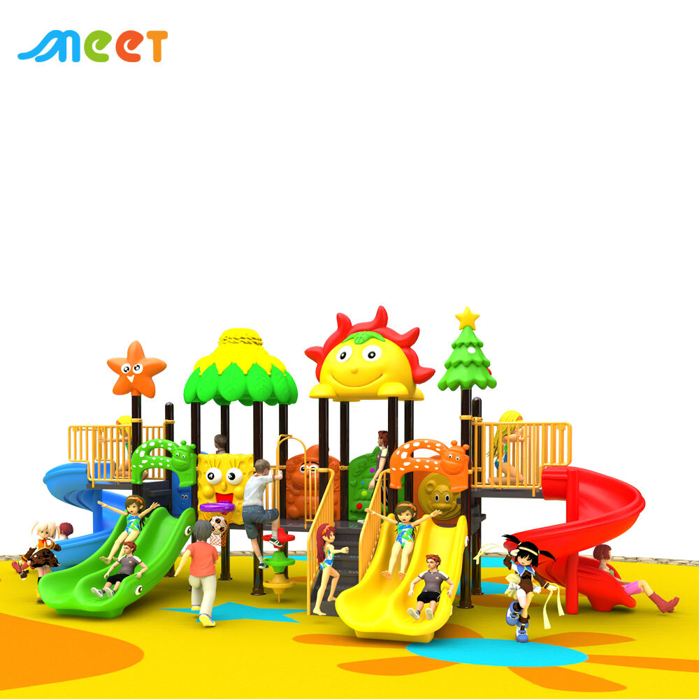 Дамска комбинација со влекач, образовен игралиште за деца, отворен парк за забава, опрема за игралиште, комплет од пластични влекачи MT-BRD013