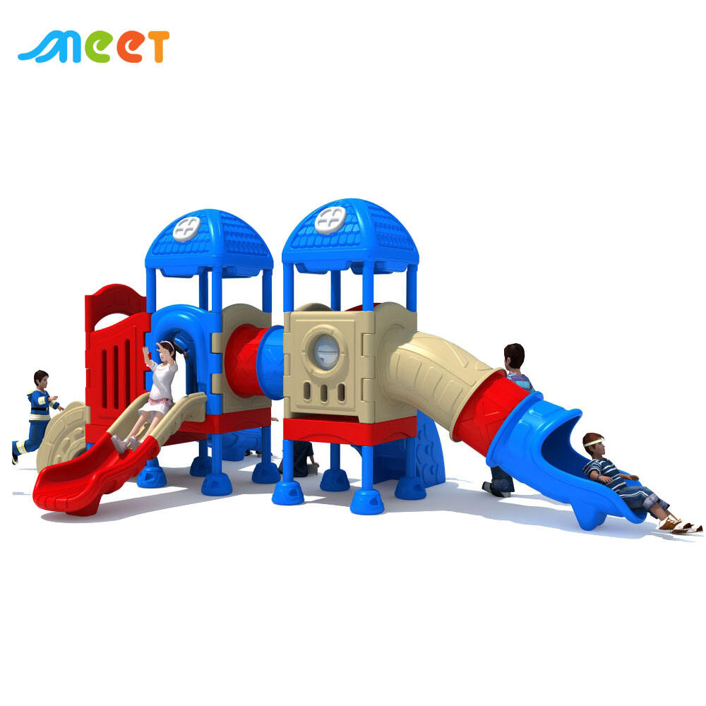 Plastic buitenspeeltoestel voor kinderen duurzame glijbaan voor kinderen MT-LSL002