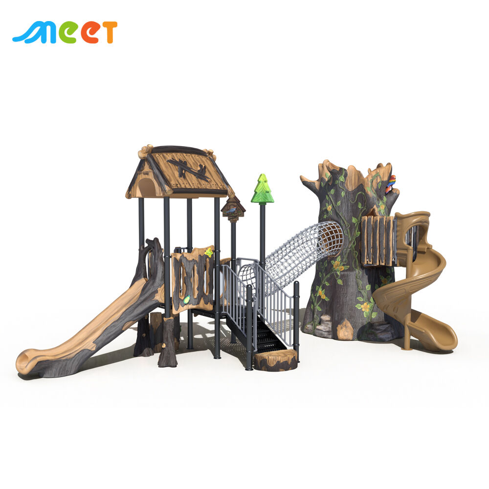 Most Popular Kids Playground With Slide for Children Playing Children Outdoor Play Equipment MT-FSW002