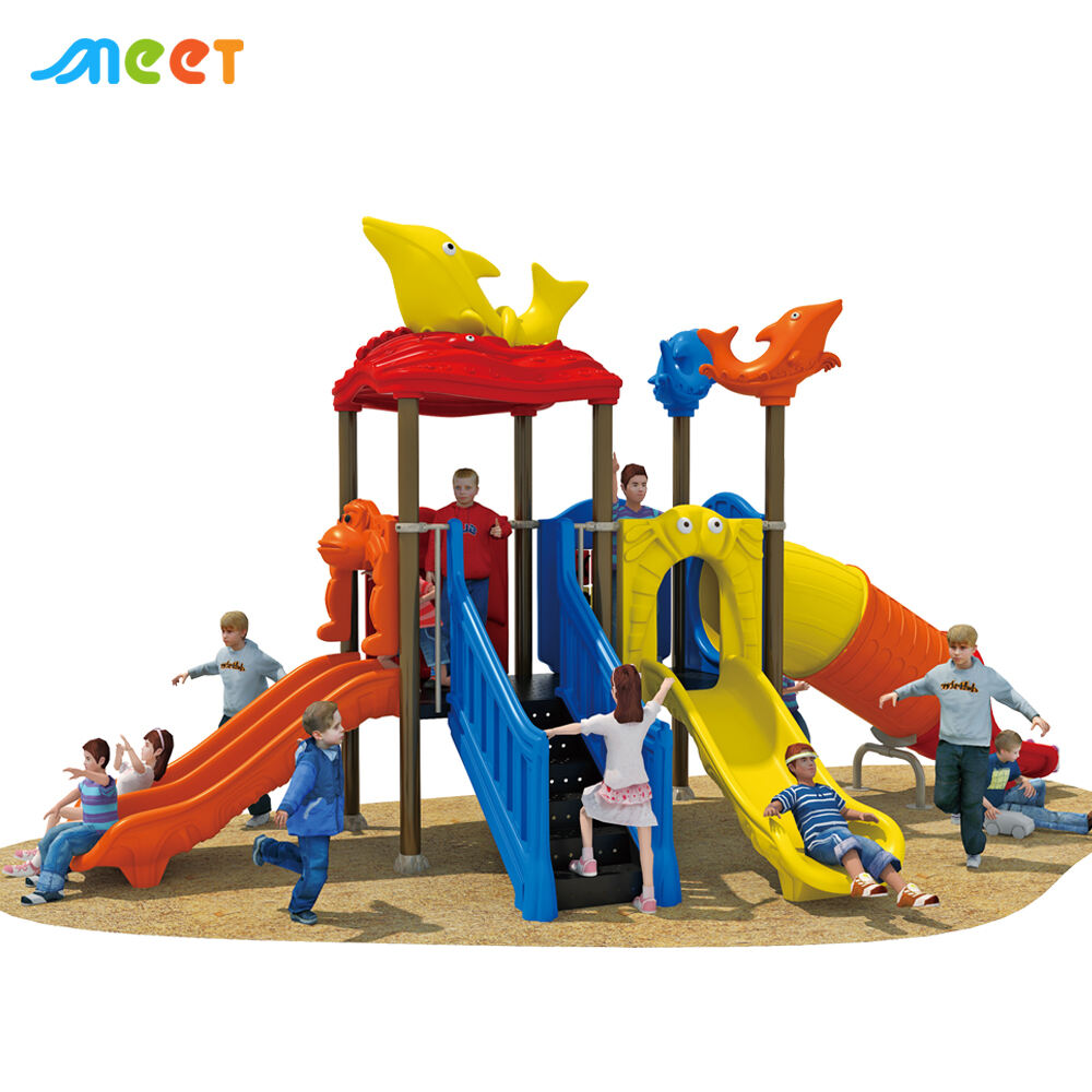Parco giochi all'aperto in plastica MT-DW018