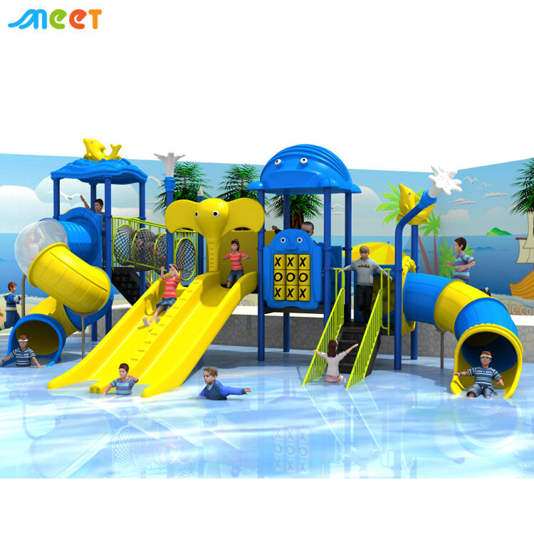 Toboggans pour parc aquatique, toboggans pour aire de jeux enfants, toboggans en plastique MT-SS029
