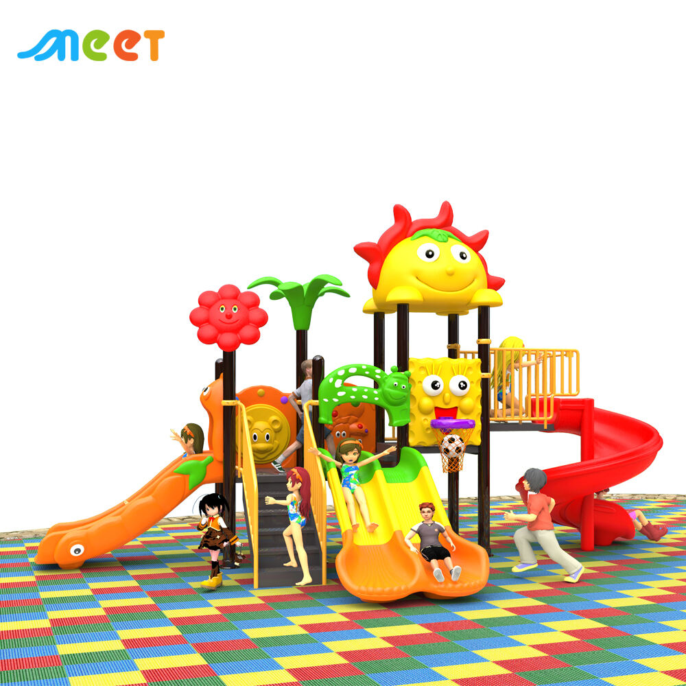 Слайд на отворено, опрема за игра, лазење, басен за вртињки, палата во паркот, повеќефункционални слайдови, прилагодена опрема за игра за деца и бебиња, модел MT-BRD016