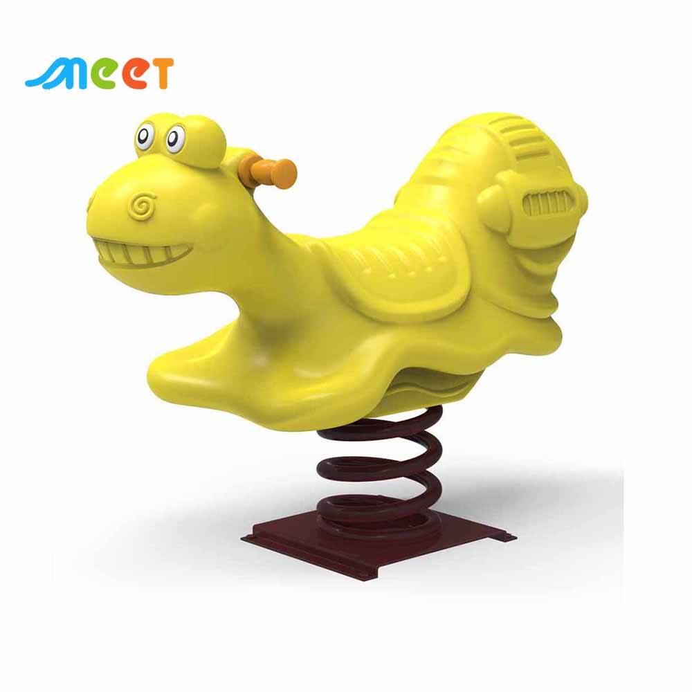 Outdoor Playground With Outdoor Plastic Material Spring Rider MT-YM042