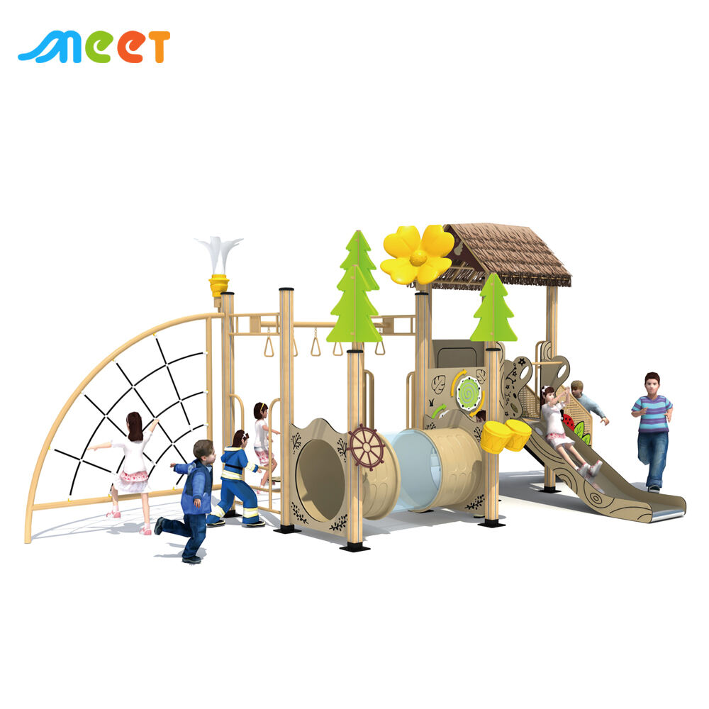 Kinder-Außen-Spielplatz aus Holz MT-LSM002