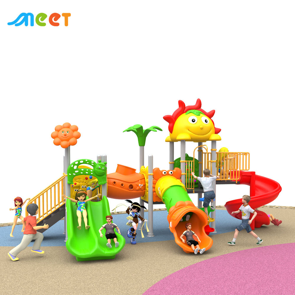 Голема отворена забавна опрема, детски метални и пластични клизачки, игралиште, задградски клизачки, детски парк забава MT-BRD010