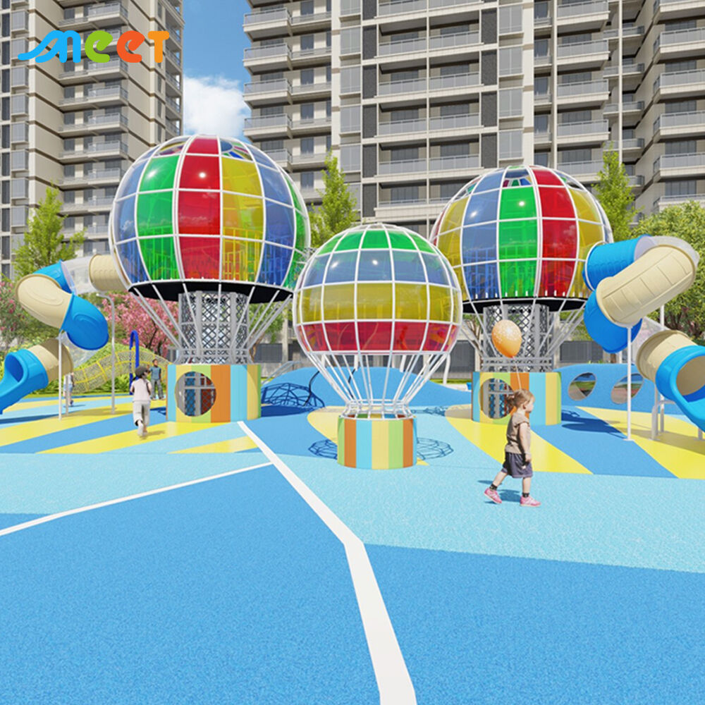 อุปกรณ์สนามเด็กเล่นกลางแจ้งสำหรับสวนสาธารณะ ออกแบบเฉพาะตามความต้องการ รุ่น MT-DZT067