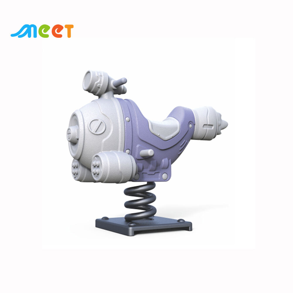 Plastic Rocking Horse For Children's Entertainment MT-YM014