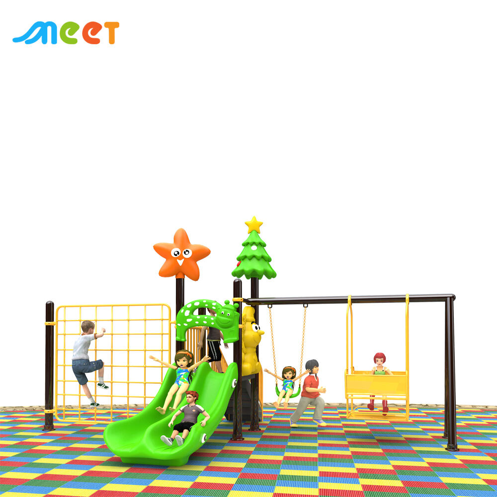 Outdoor Playground Children Play Structure with Multi Climbing Equipment MT-BRD032