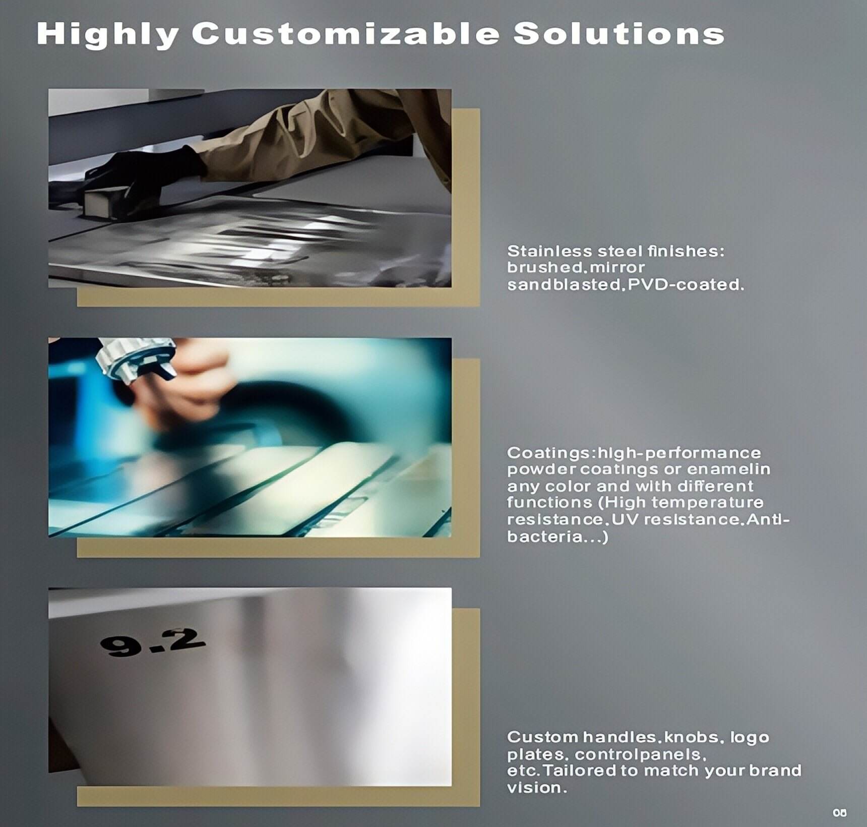Highly Customizable Solutions