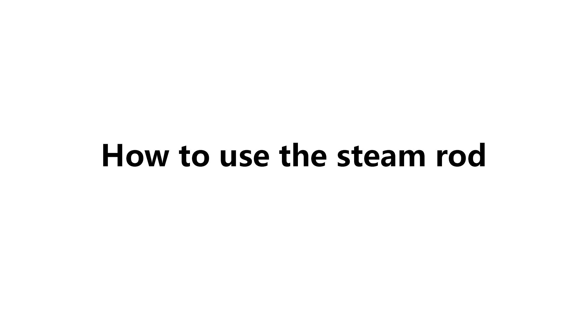 Usage and Cleaning Methods for Steam Wands