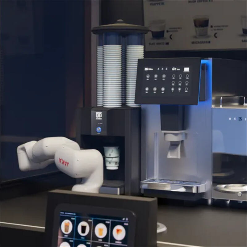 BTB is a supplier of complete solutions for coffee robots.