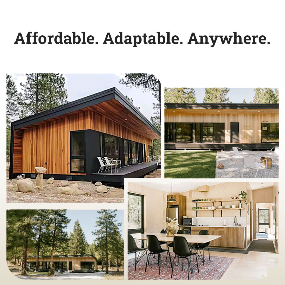 Prieinama kaina. Pritaikoma. Bet kur | Mažas lengvas plieninis namas Vokietijoje