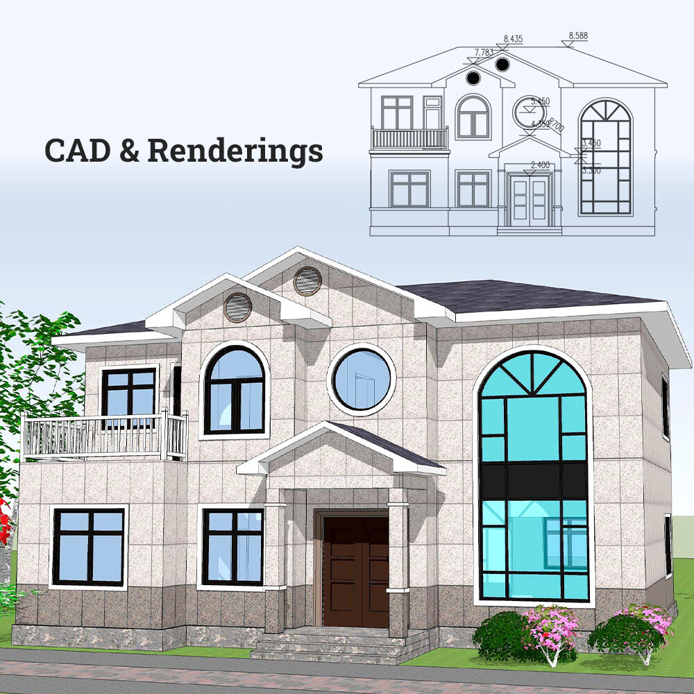 Zavod nümunəsi İkiovyalı villalar | Fərdi tikilmiş ailə villaları