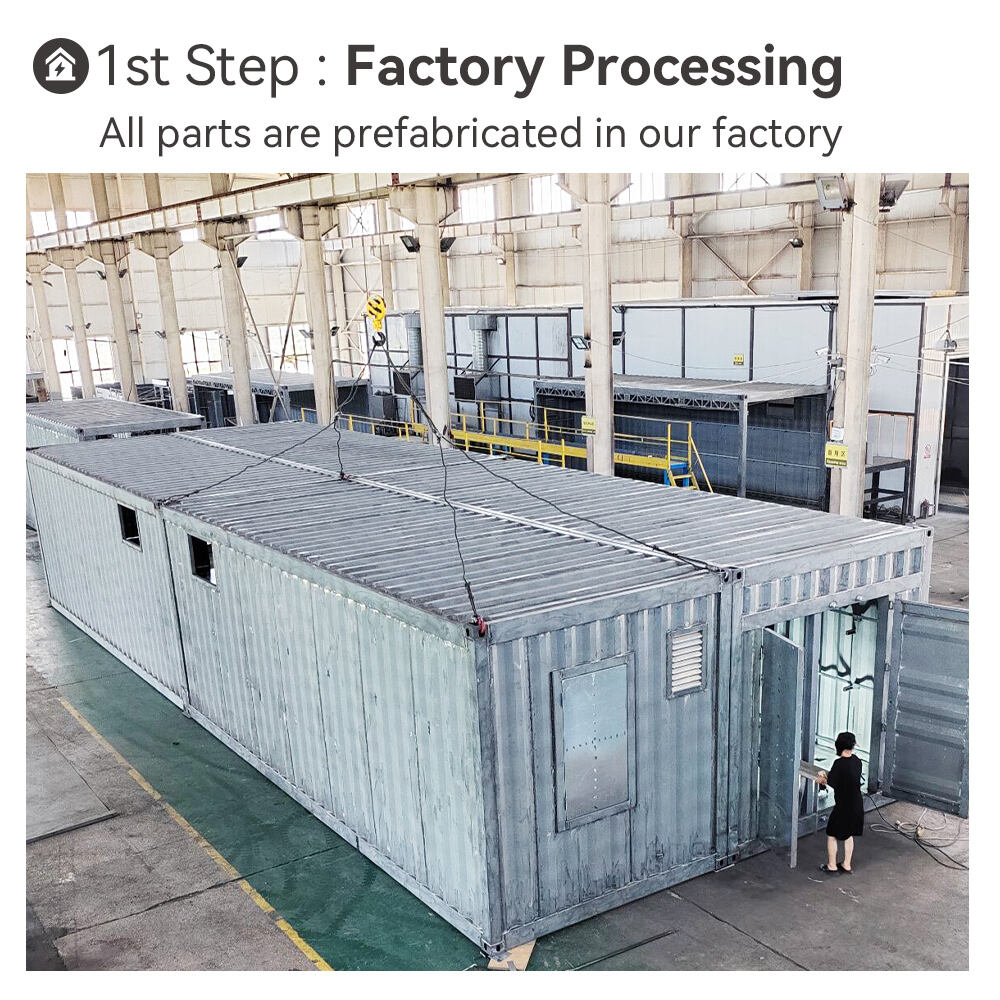 Konteinerinė pastota transformatorinei Kazachstane