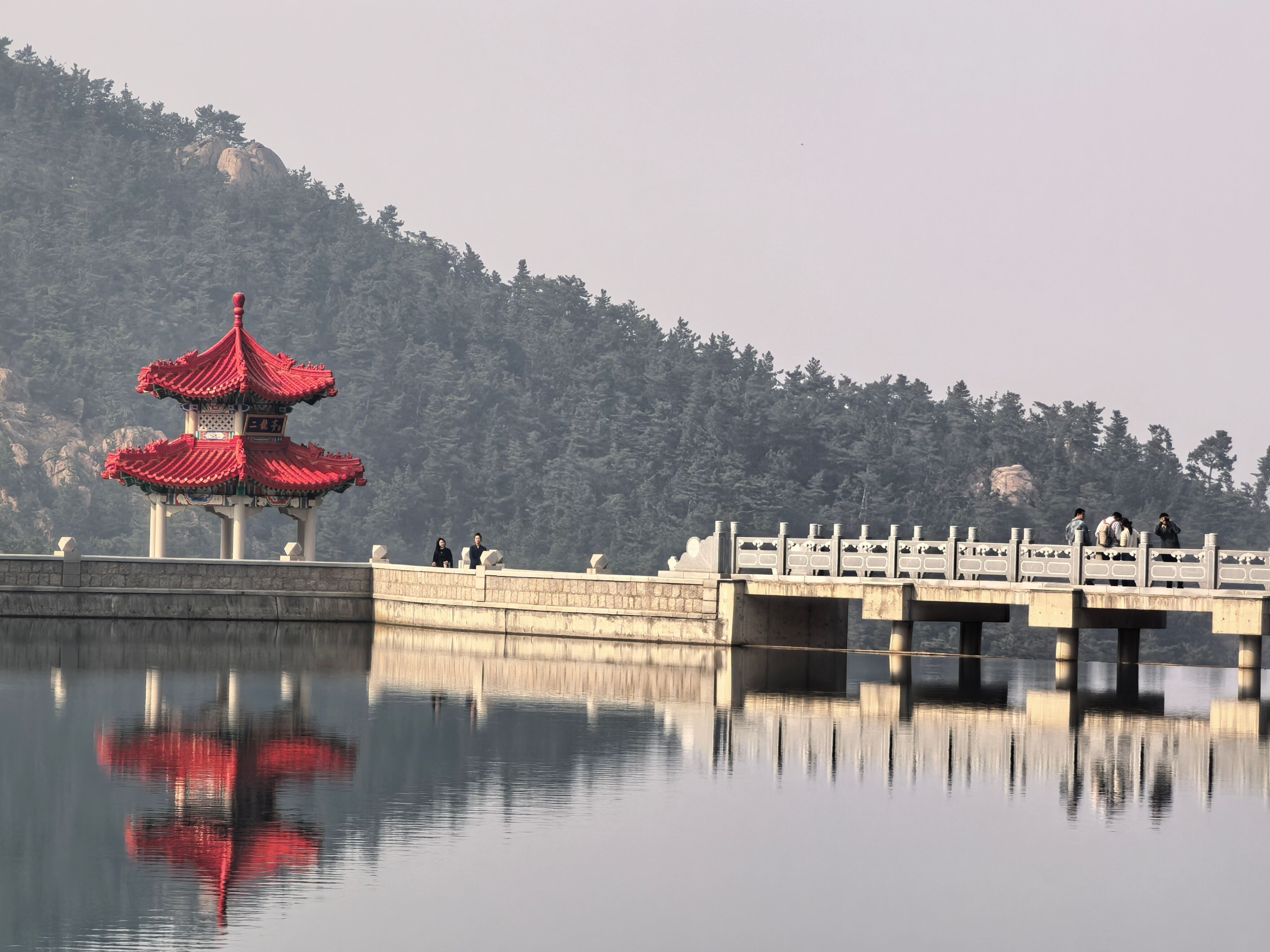 spring hiking team building at erlong mountain-1