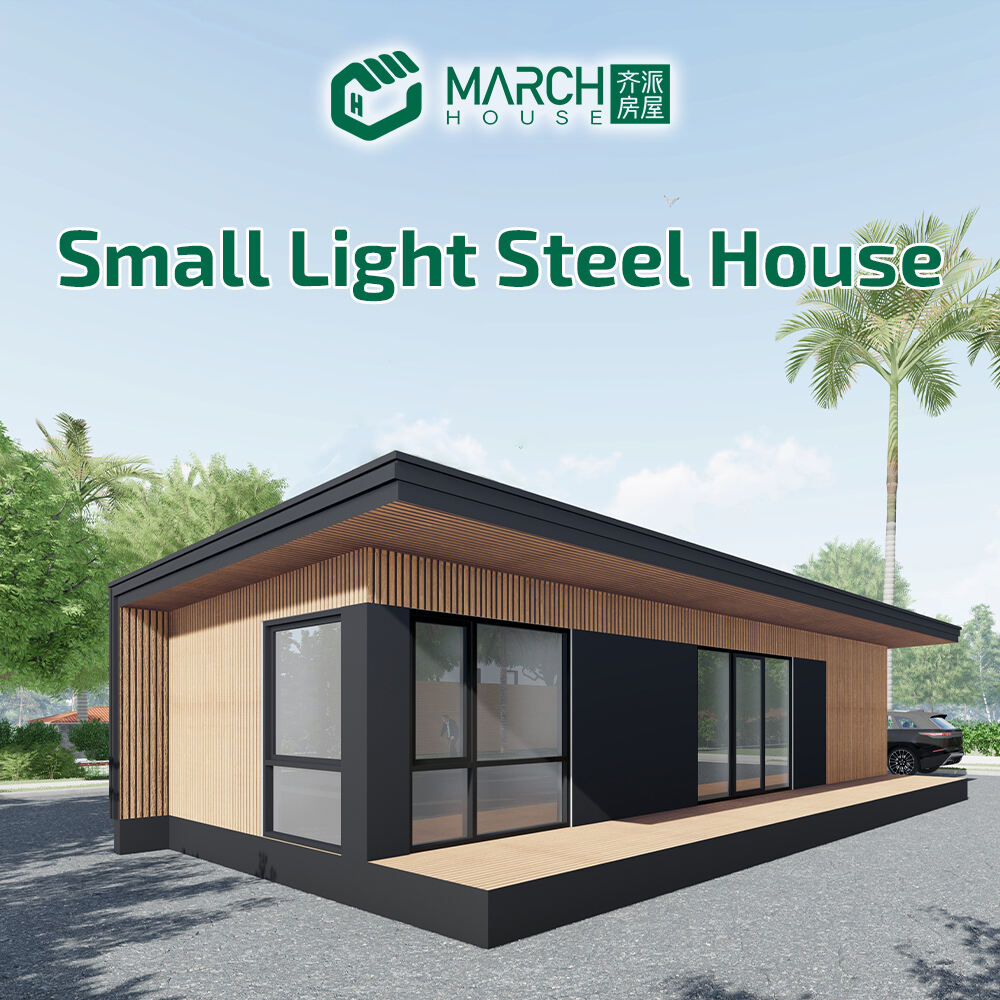 Prieinama kaina. Pritaikoma. Bet kur | Mažas lengvas plieninis namas Vokietijoje