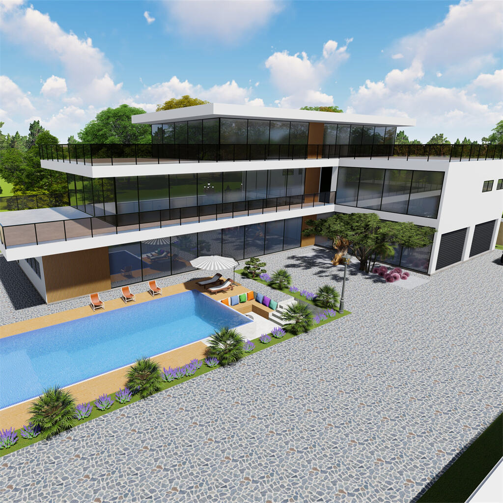 Villa Prefabbricata in Acciaio Leggero: Ridefinisci il Tuo Stile di Vita di Lusso